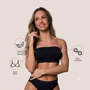 Top Faixa Feminino Sem Costura Zorixx SoftBand™ | Tomara que Caia com Máximo Conforto