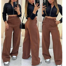 Calça Pantalona Alfaiataria Premium Com Bolso PROMOÇÃO