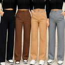 Calça Pantalona Alfaiataria Premium Com Bolso PROMOÇÃO