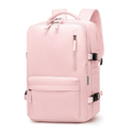 Mochila de Viagem Expansível 50L Impermeável com USB e Compartimento para Notebook