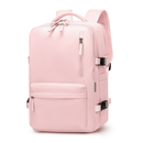 Mochila de Viagem Expansível 50L Impermeável com USB e Compartimento para Notebook