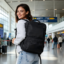 Mochila Vlagem Feminina Masculinas Multifuncional Reforçada Impermeável Expansível Mochila Notebook Antifurto USB