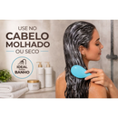Escova Mágica Anti Frizz Beauty Flash com Cabo para Desembaraçar Cabelo Seco e Molhado