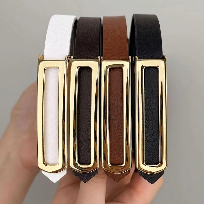 Kit com 4 Cintos Femininos Finos Elegantes | Versatilidade para Todos os Looks