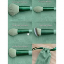 Kit de Pincéis para Maquiagem Profissional 16 Peças com Esponjas I COR Aleatório