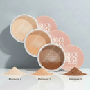 Kit Boca Rosa 4 Peças | Base + Corretivo + Pó Solto + Máscara de Cílios