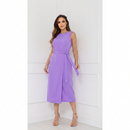 Vestido Midi Feminino de Alfaiataria com Amarração na Cintura | Elegante e Sofisticado