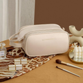 Bolsa De Maquiagem De Grande Capacidade Para Mulheres Portátil De Viagem Multifuncional DeProva água
