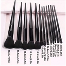 Kit de Pincel 13 + 2 Esponjas + 1 Kit esponja de Pó diamante COR aleatório