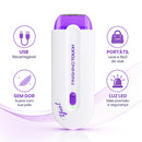 Depilador Elétrico Feminino Recarregável USB Sem Dor | Finishing Touch