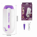 Depilador Elétrico Feminino Recarregável USB Sem Dor | Finishing Touch