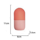 Cuidados Com A Pele Facial Desincha Contorno Ferramenta Bandejas De Cubos De Gelo De Silicone Bolas Do Rosto Massageador